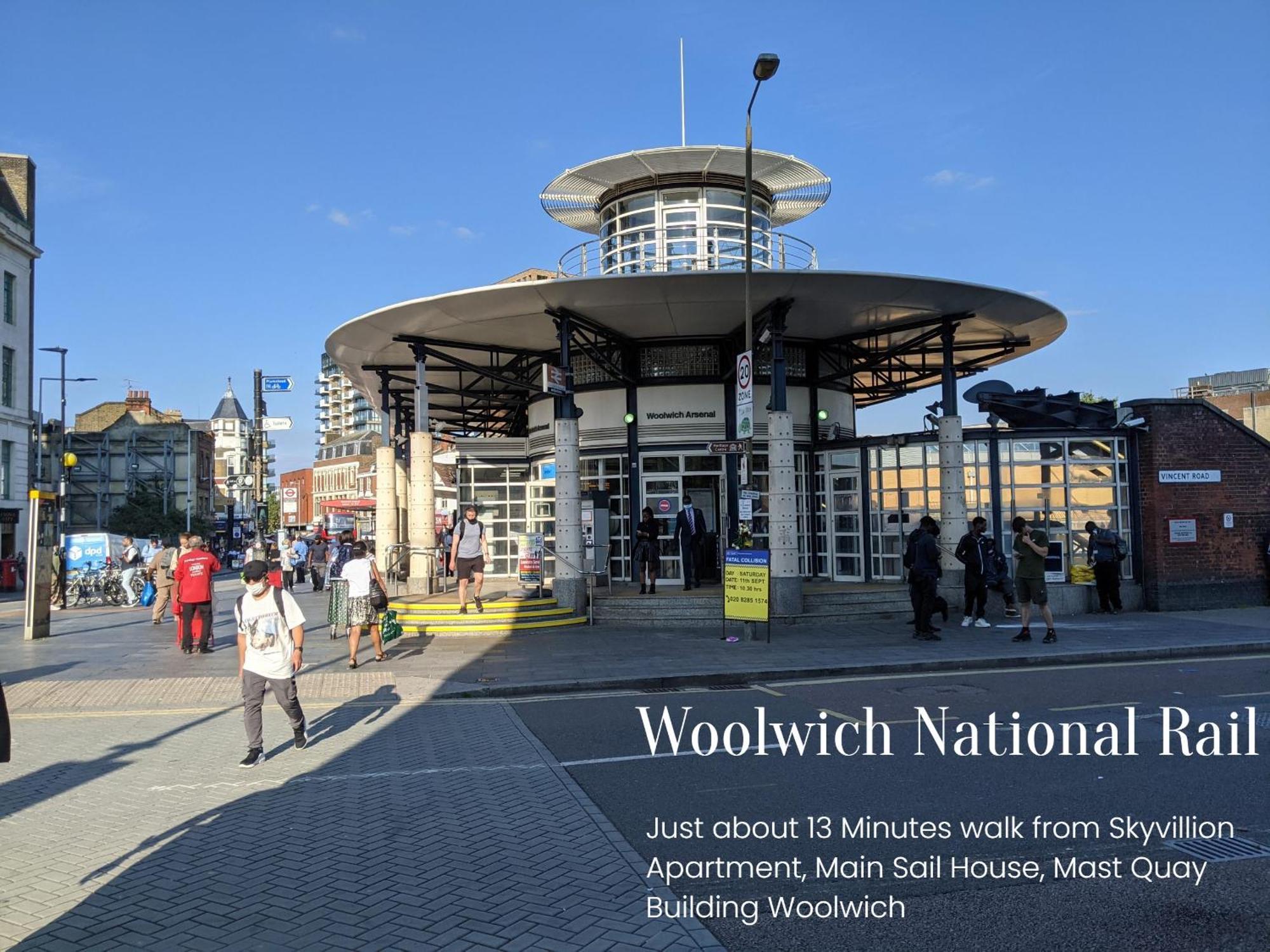 Skyvillion - London River Thames Top Floor Apartments By Woolwich Ferry, Mins To London Excel, O2 Arena , London City Airport With Parking Exteriér fotografie
