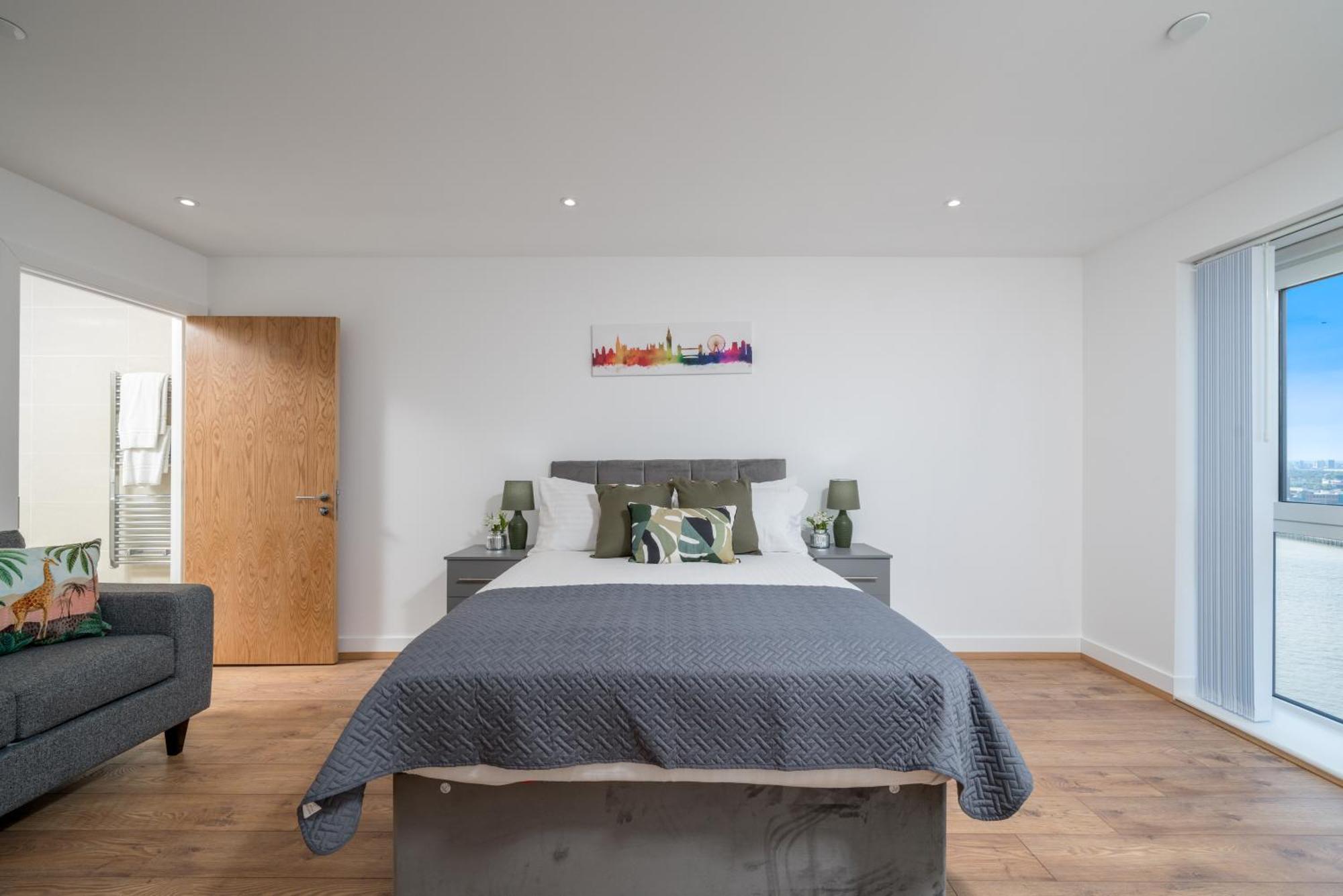 Skyvillion - London River Thames Top Floor Apartments By Woolwich Ferry, Mins To London Excel, O2 Arena , London City Airport With Parking Exteriér fotografie