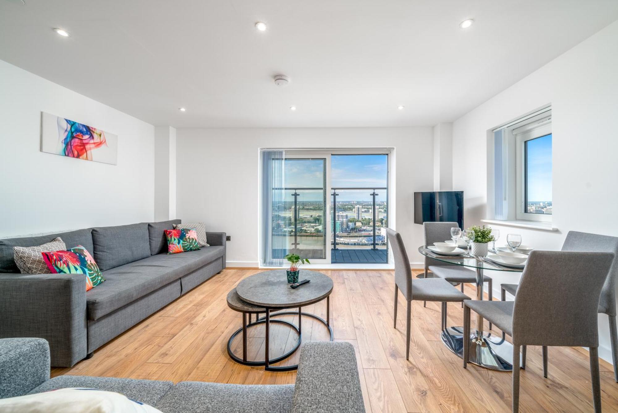 Skyvillion - London River Thames Top Floor Apartments By Woolwich Ferry, Mins To London Excel, O2 Arena , London City Airport With Parking Exteriér fotografie