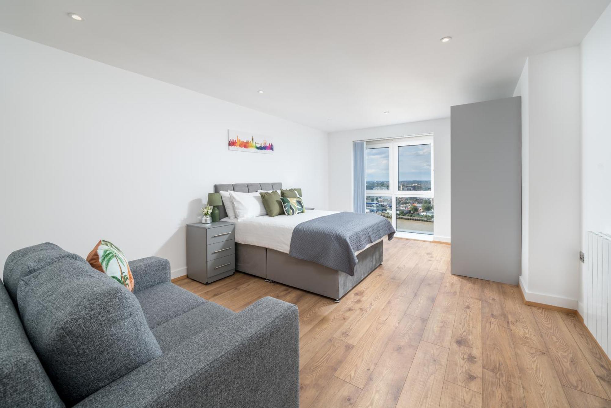 Skyvillion - London River Thames Top Floor Apartments By Woolwich Ferry, Mins To London Excel, O2 Arena , London City Airport With Parking Exteriér fotografie