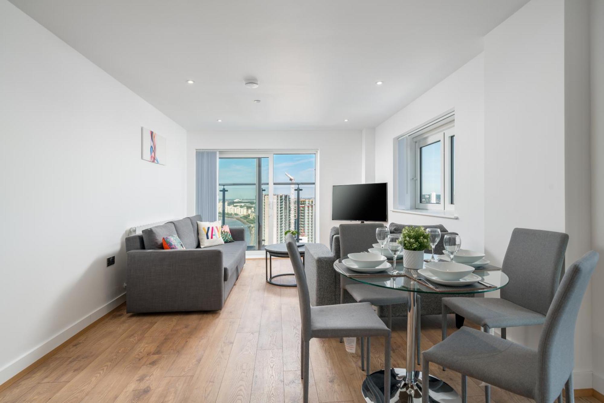 Skyvillion - London River Thames Top Floor Apartments By Woolwich Ferry, Mins To London Excel, O2 Arena , London City Airport With Parking Exteriér fotografie