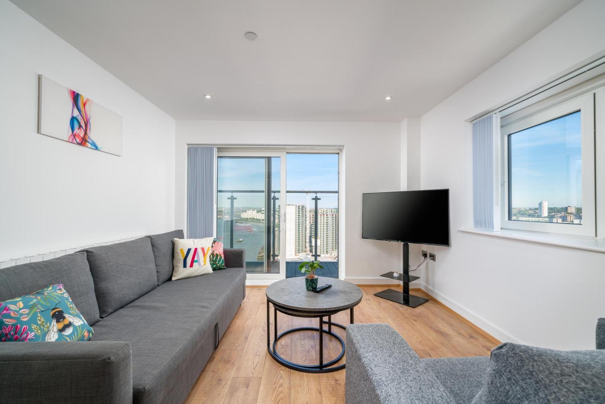 Skyvillion - London River Thames Top Floor Apartments By Woolwich Ferry, Mins To London Excel, O2 Arena , London City Airport With Parking Exteriér fotografie